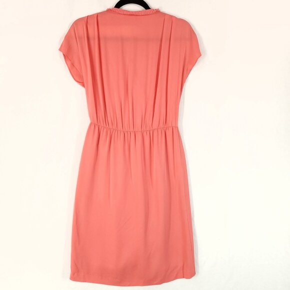 Diane Von Furstenberg Mateo Silk Wrap Dress Women’s Size 0  Cap Slit Sleeve - Picture 2 of 12